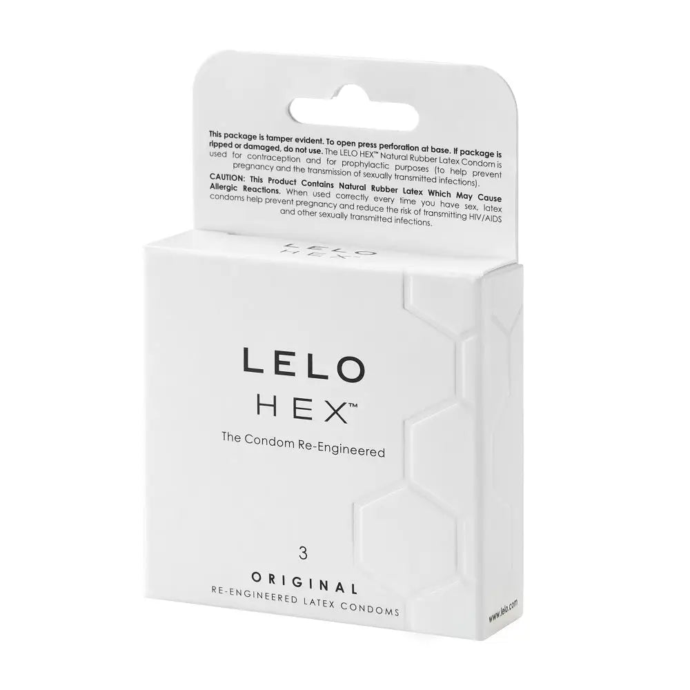 Lelo Hex Condoms Original 3 Pack Lelo Hex Pack Fast Shipping Sex Essentials United Kingdom Stoke on Trent