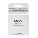Lelo Hex Condoms Original 3 Pack Lelo Hex Pack Fast Shipping Sex Essentials United Kingdom Stoke on Trent