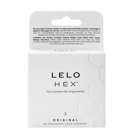Lelo Hex Condoms Original 3 Pack Lelo Hex Pack Fast Shipping Sex Essentials United Kingdom Stoke on Trent