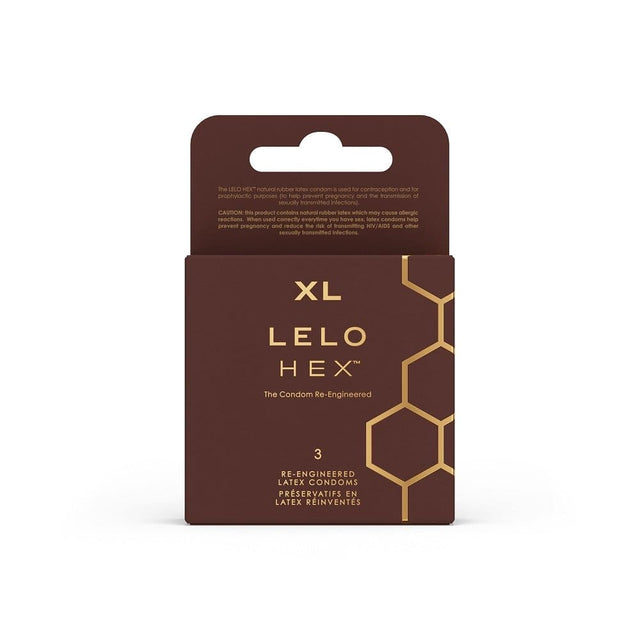 Lelo Hex Condoms Respect Xl 3 Pack - Save 25% - Sale