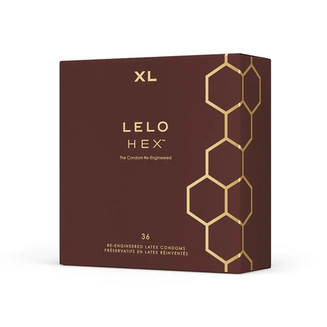 Lelo Hex Condoms Respect Xl 36 Pack Lelo Hex Xl Pack Fast Shipping Sex Essentials United Kingdom Stoke on Trent