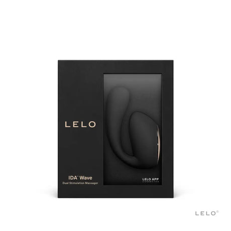 Lelo Ida Wave - Black - Save 10% - Fast Shipping - Vibrator United Kingdom Stoke-on-trent
