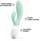 Lelo Ina 3 Dual Action Massager Seaweed - Save 30% - Vibrator