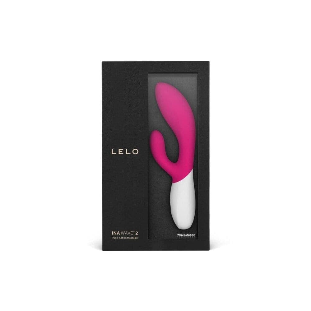 Lelo Ina Wave 2 Vibe recarregável de luxo Cerise