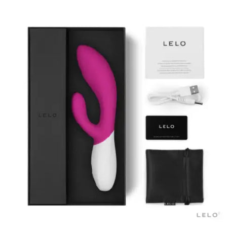Lelo Ina Wave - Cerise - Fast Shipping - Vibrator United Kingdom Stoke-on-trent
