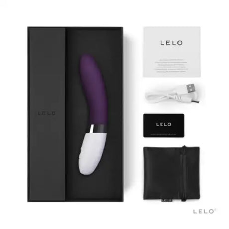 Lelo Liv 2 - Plum - Save 10% - Fast Shipping - Vibrator United Kingdom Stoke-on-trent