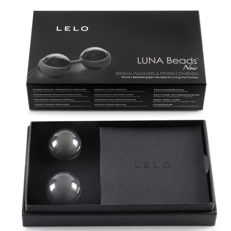 Lelo Luna Beads Noir - New Products – Latest Sex Toys & Adult Arrivals United Kingdom Stoke-on-trent