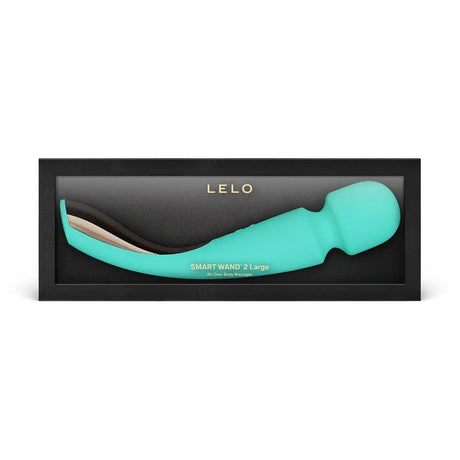 Lelo Smart Wand 2 Large Aqua Lelo Fast Shipping Vibrator United Kingdom Stoke on Trent