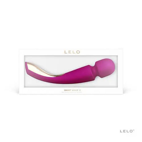 Lelo Smart Wand 2 Large Deep Rose Lelo Fast Shipping Vibrator United Kingdom Stoke on Trent