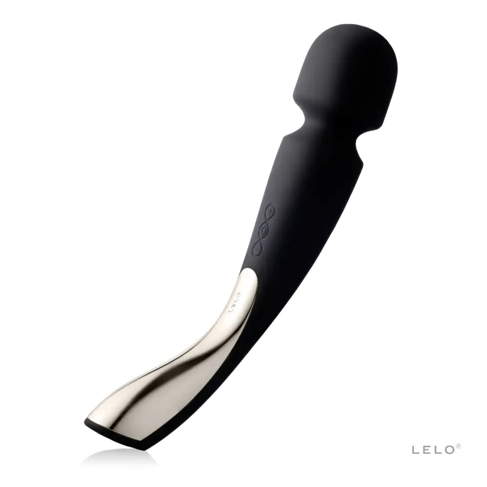 Lelo Smart Wand - Black - Save 25% - Fast Shipping - Vibrator United Kingdom Stoke-on-trent