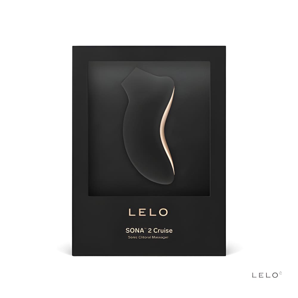 Lelo Sona 2 Cruise Clitoral Massager Black - Suction Vibrators - Save 20% - Vibrator