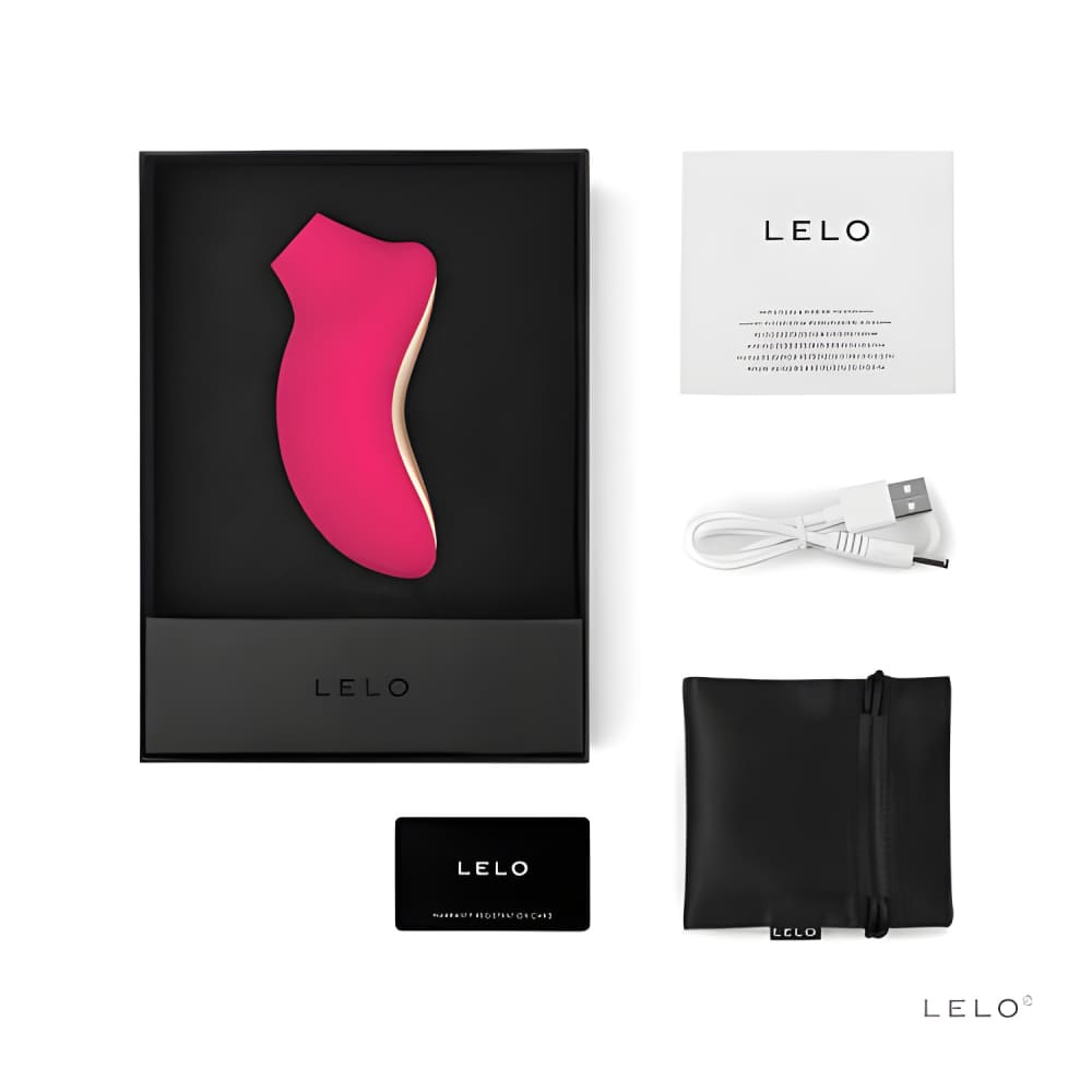 Lelo Sona 2 Cruise Clitoral Massager Cerise - Suction Vibrators - Save 20% - Vibrator