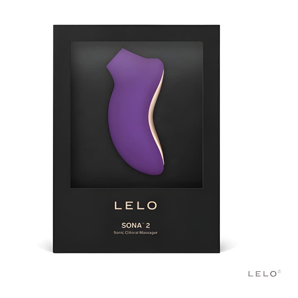 Lelo Sona 2 Sonic Clitoral Massager - Purple - Suction Vibrators - Save 20% - Vibrator