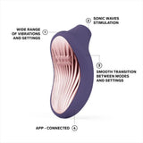 Lelo Sona 3 Clitoral Massager Cyber Purple - New Products – Latest Sex Toys & Adult Arrivals United Kingdom Stoke-on-trent