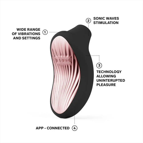 Lelo Sona 3 Cruise Clitoral Massager Black - Save 5% - Vibrator United Kingdom Stoke-on-trent