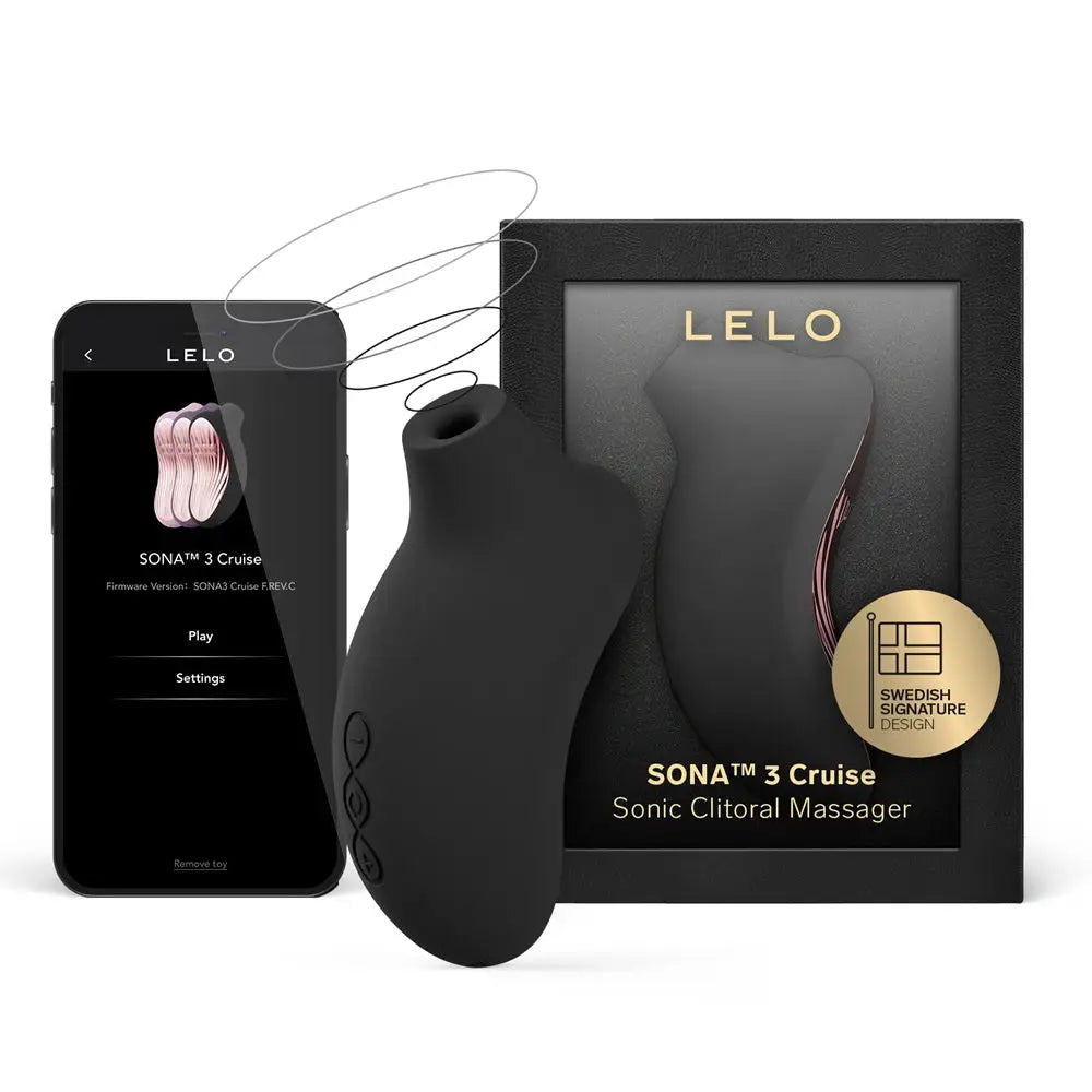 Lelo Sona 3 Cruise Clitoral Massager Black - New Products – Latest Sex Toys & Adult Arrivals United Kingdom Stoke-on-trent