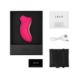 Lelo Sona Cruise Clitoral Massager Cerise - Suction Vibrators - Save 20% - Vibrator