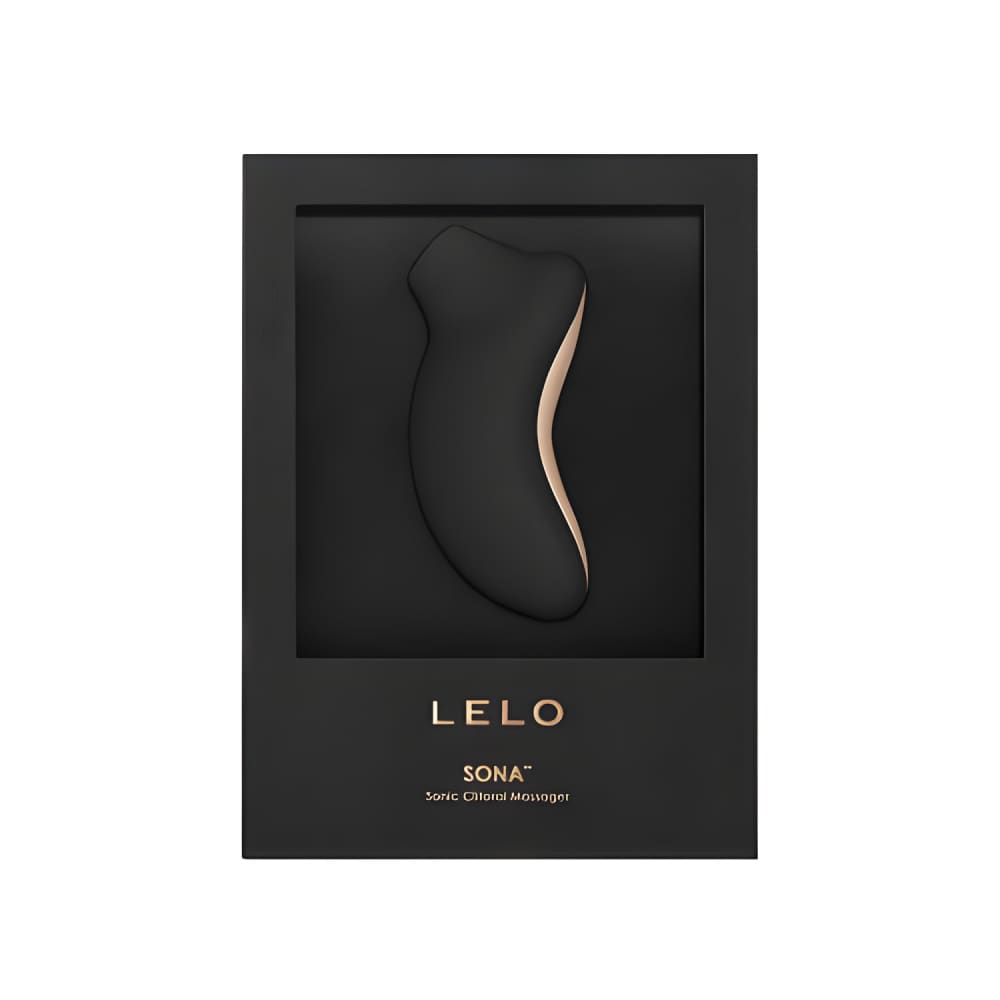 Lelo Sona Sonic Clitoral Massager - Black - Suction Vibrators - Save 20% - Vibrator