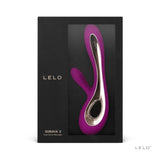 Lelo Soraya 2 Purple Luxury Vibrator Ladies Sex Toy 12 Settings Silicone - Save 15% - Lelo - United Kingdom Stoke-on-trent