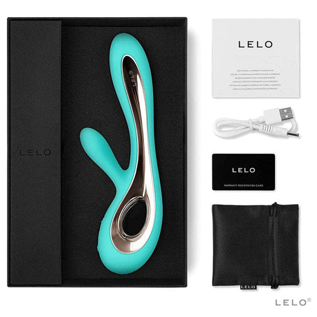 Lelo Soraya 2 Vibrador de conejo dual Aqua