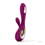 Lelo Soraya Wave Dual Action Vibrator Deep Rose - Rabbit Vibrators - Save 20%