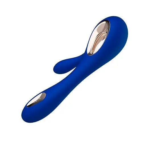 Lelo Soraya Wave Dual Action Vibrator Midnight Blue Fast Shipping United Kingdom Stoke on Trent