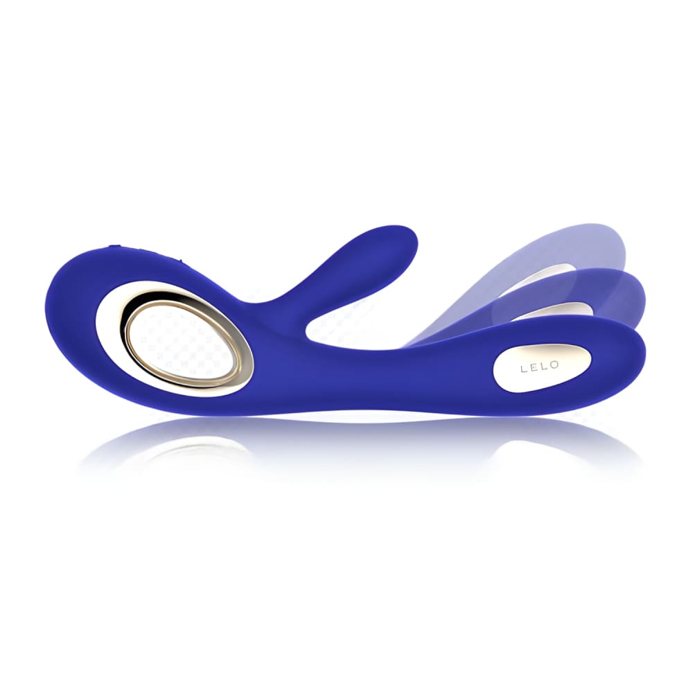 Lelo Soraya Wave Dual Action Vibrator Midnight Blue - Rabbit Vibrators - Save 20%