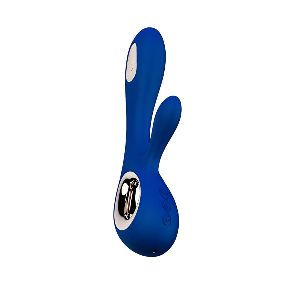 Lelo Soraya Wave Dual Action Vibrator Midnight Blue - Rabbit Vibrators - Save 20%