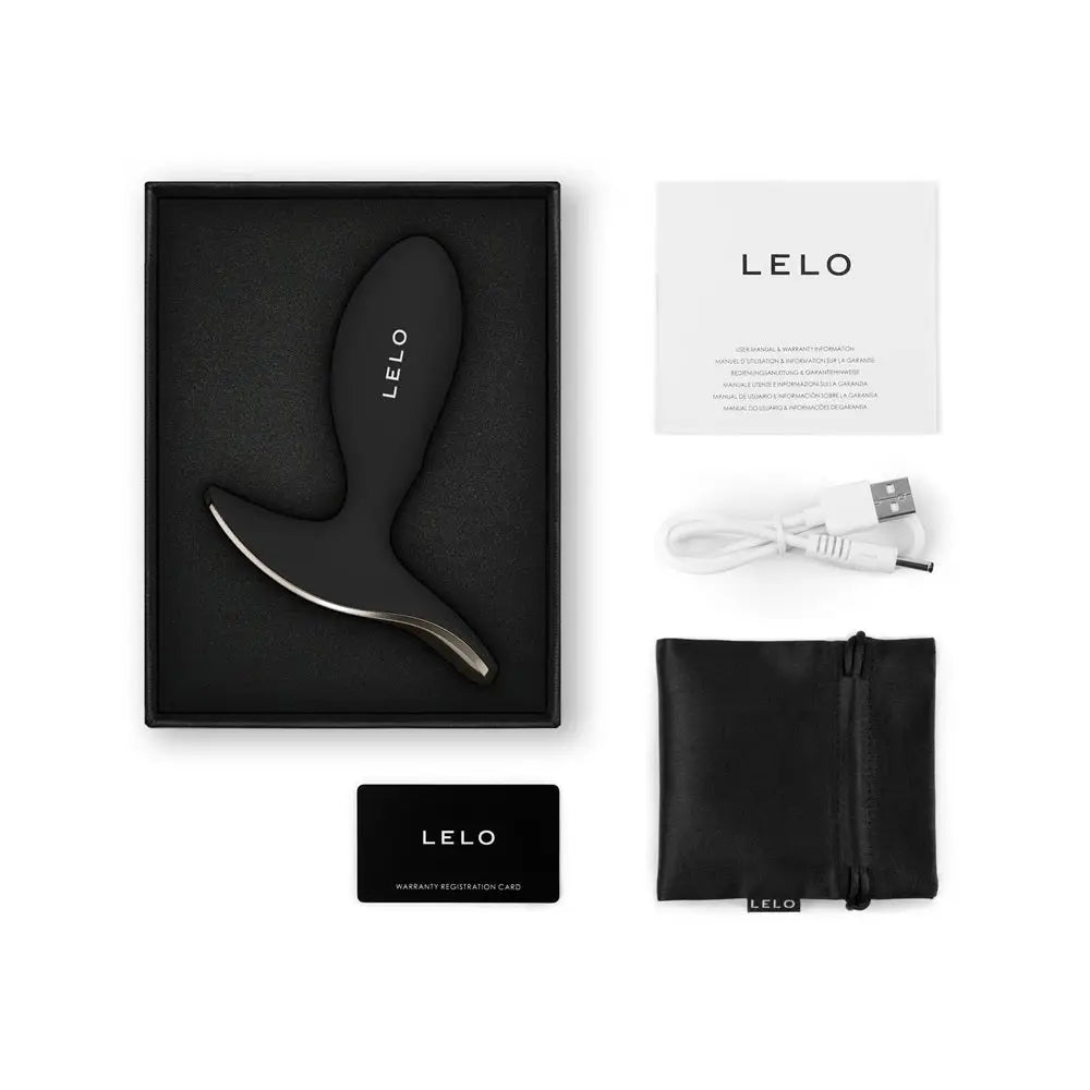 Lelo Surfer 2 Unisex Anal Vibrating Plug Black - Save 20% - Dildos United Kingdom Stoke-on-trent
