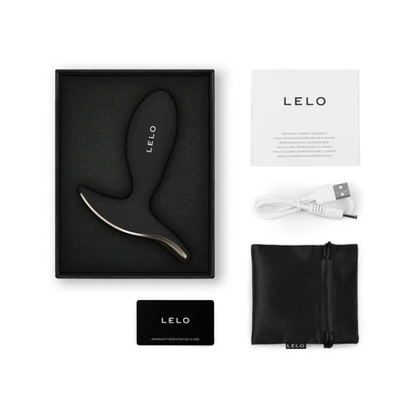 Lelo Surfer 2 Unisex Anal Vibrating Plug Black - Save 20% - Dildos United Kingdom Stoke-on-trent