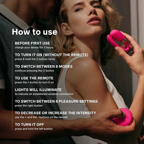 Lelo Tiani 3 Couples Massager Cerise - Lelo - Fast Shipping - Sex Toys United Kingdom Stoke-on-trent