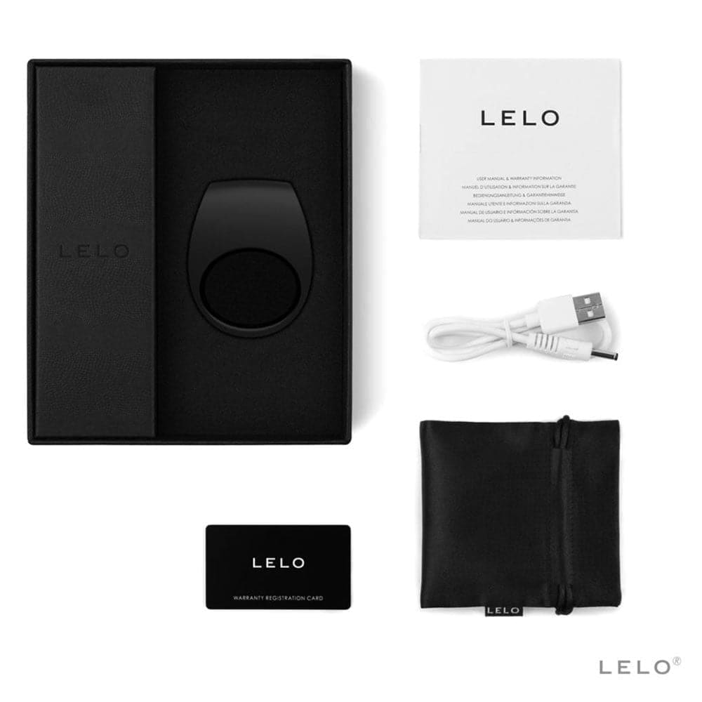 Lelo Tor 2 Black Couples Ring - Save 30% - Sale