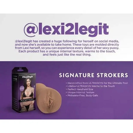 Lexi Ultraskyn Pocket Pussy - Save 5% - Fast Shipping - Sale United Kingdom Stoke-on-trent