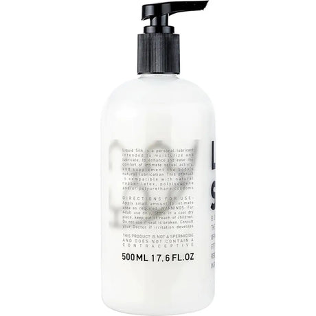 Liquid Silk Lubricant White 500ml - Fast Shipping - Sex Essentials United Kingdom Stoke-on-trent