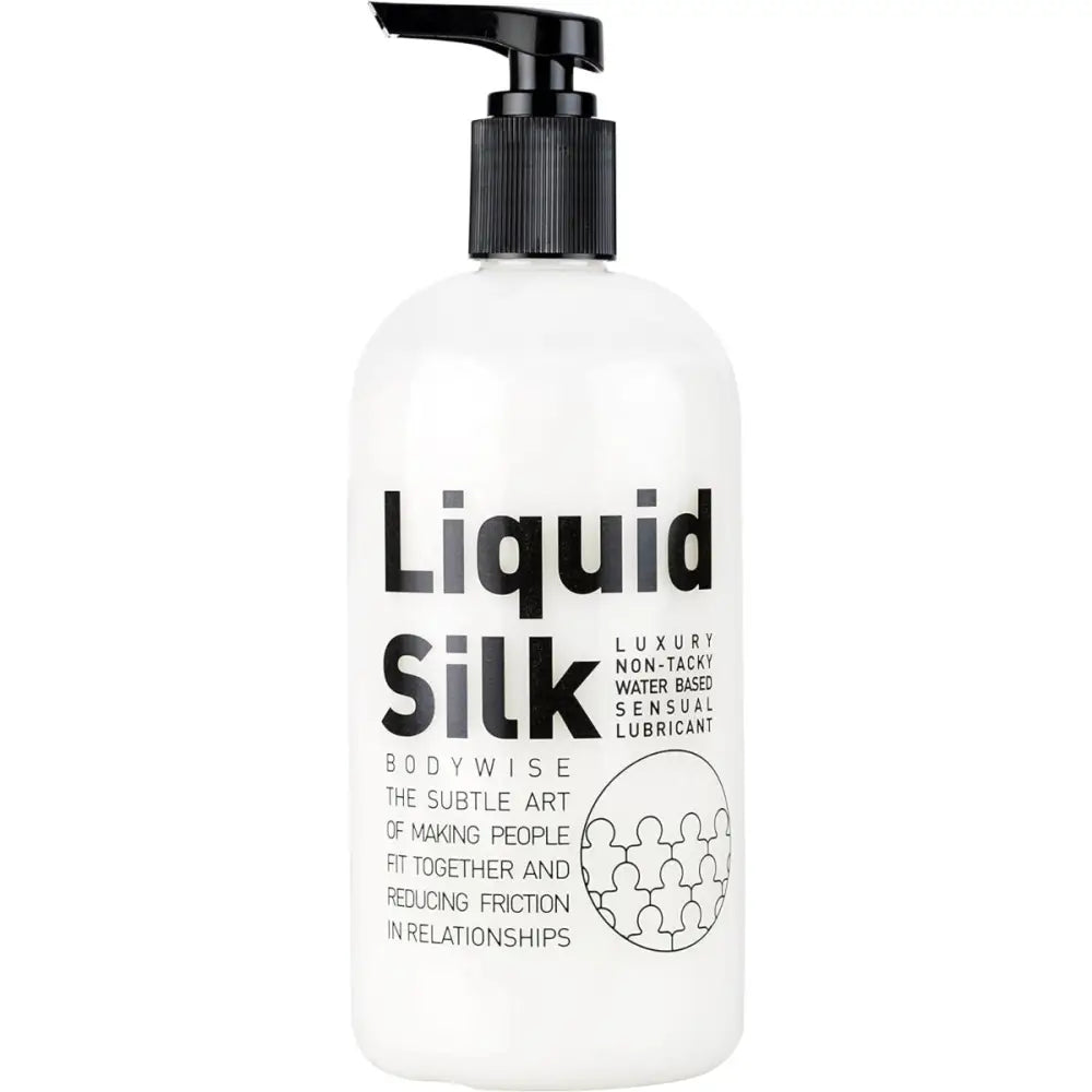 Liquid Silk Lubricant White 500ml - Fast Shipping - Sex Essentials United Kingdom Stoke-on-trent
