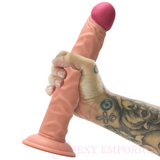 Long Real Feel 10 Inch Dildo Flesh - Sexy Emporium