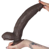 Long Texas Bbq 12 Inch Large Dildo Brown - Dildos - Save 30% - Bbq - Fast Shipping - United Kingdom Stoke-on-trent
