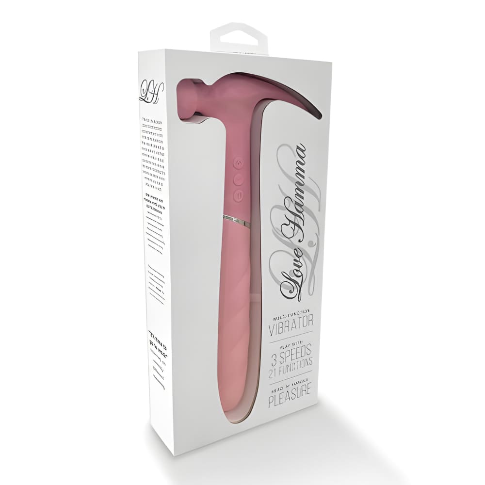 Love Hamma the Ultimate Vibrator Straight Pink - Rabbit Vibrators - Save 20%