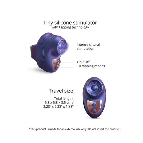 Love to Kisscool Finger Clitoral Vibe - Save 25% - Fast Shipping - Vibrator United Kingdom Stoke-on-trent