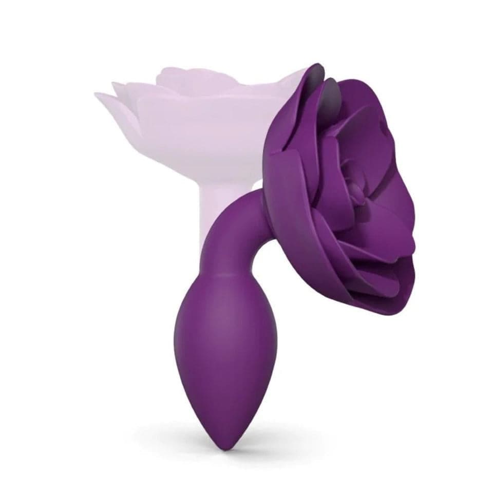 Love to Open Rose Small Butt Plug - Save 30% - Sale
