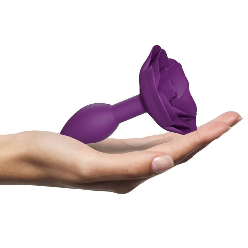 Love to Open Rose Small Butt Plug - Save 30% - Sale
