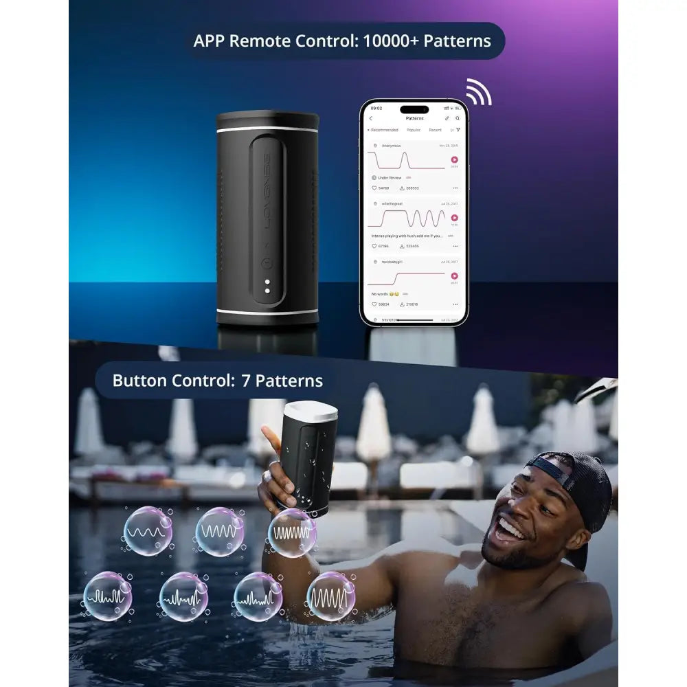 Lovense Calor Heated App-controlled Male Masturbator - Save 15% - Sex Toy Uk - Sale United Kingdom Stoke-on-trent