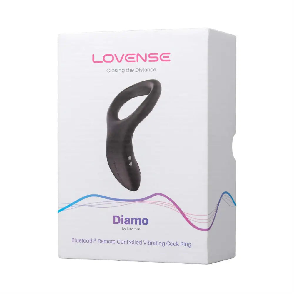 Lovense Diamo – App-controlled Vibrating Cock Ring (perineum Stimulation) - Save 20% - Lovense App & Long-distance Control - Sale United