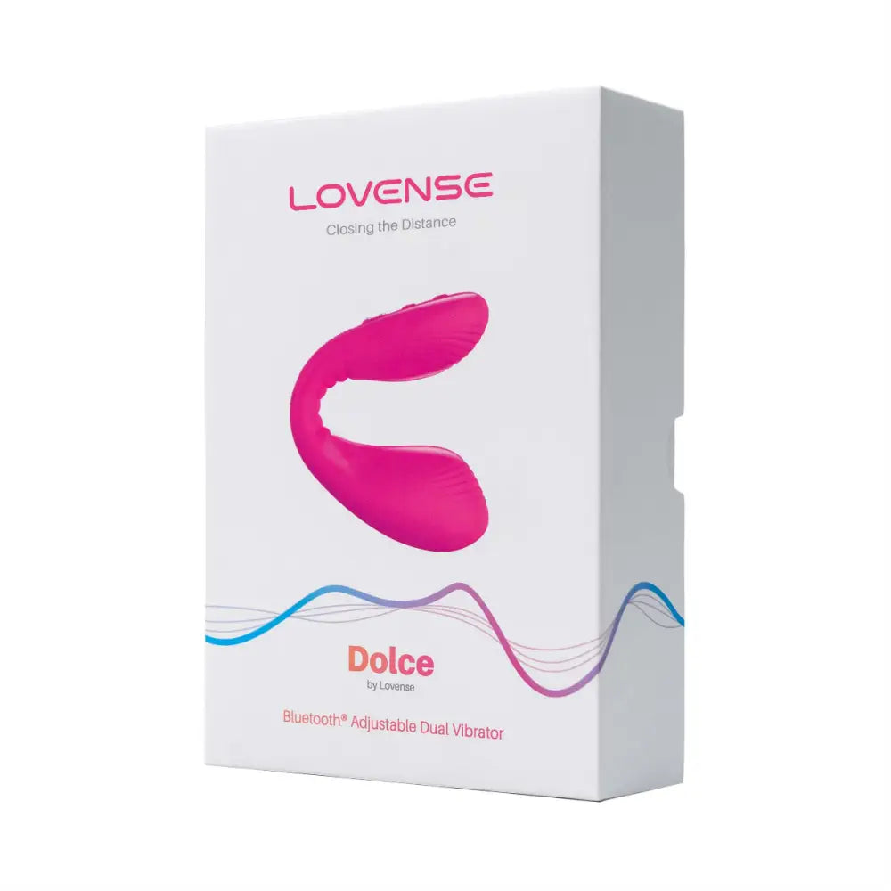 Lovense Dolce (previously Quake) – App-controlled Couples Vibrator (dual Stim) - Save 15% - Lovense App Control Dual Clit & G-spot