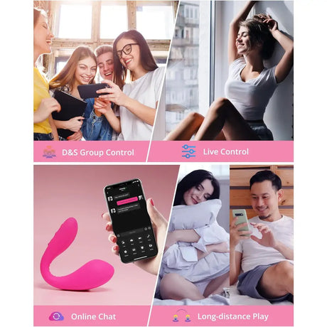 Lovense Dolce (previously Quake) – App-controlled Couples Vibrator (dual Stim) - Save 15% - Lovense App Control Dual Clit & G-spot