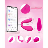 Lovense Dolce (previously Quake) – App-controlled Couples Vibrator (dual Stim) - Save 15% - Lovense App Control Dual Clit & G-spot