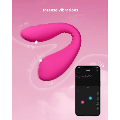 Lovense Dolce (previously Quake) – App-controlled Couples Vibrator (dual Stim) - Save 15% - Lovense App Control Dual Clit & G-spot
