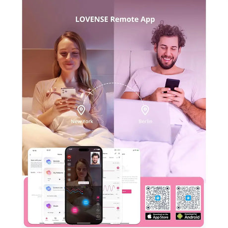 Lovense Dolce (previously Quake) – App-controlled Couples Vibrator (dual Stim) - Save 15% - Lovense App Control Dual Clit & G-spot