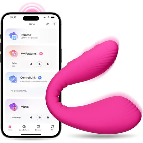 Lovense Dolce (previously Quake) – App-controlled Couples Vibrator (dual Stim) - Save 15% - Lovense App Control Dual Clit & G-spot