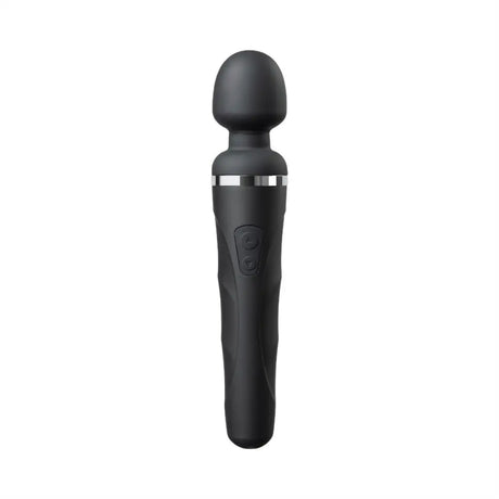 Lovense Domi 2 – App-controlled Mini Wand Vibrator (black) - Save 30% - Lovense App Control Powerful External Stimulation - United Kingdom
